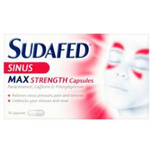 Sudafed Sinus Max Strength Capsules-undefined